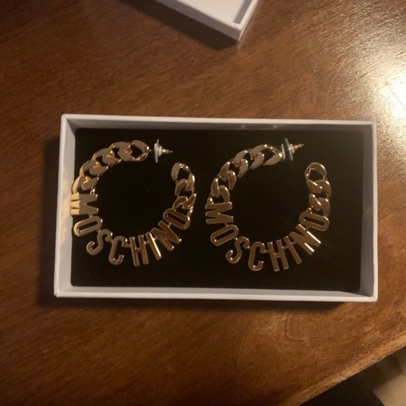 Moschino [TV] H&M Gold-plated Earrings - Picture 2 of 4